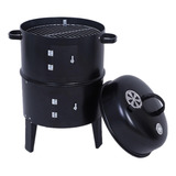 Charcoal Smooker, 3 In 1 Outdoor Smooker, Charcoal Bbq Gril.