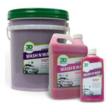 3d Wash N Wax 4 Litros Shampoo Concentrado Con Cera Galon Made In Usa 3m