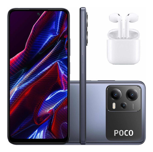 Xiaomi Poco X5 5g Global Dual Sim 256gb Preto 8gb Ram + Fone