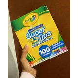 Plumones Crayola Super Tips 100