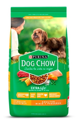 Purina Dog Chow Adulto Razas Pequeñas Y Minis Bulto 25 Kg