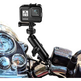 Soporte De Motocicleta Para Cámara Gopro Accesorios Metal