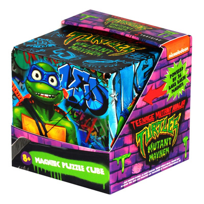 Cubo De Rompecabezas Magnético Shashibo Teenage Mutant Ninja