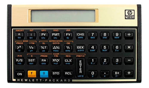 Calculadora Financeira Hp 10 Dígitos 120 Funções - 12c Gold 