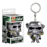 Llavero Funko Pop Power Armor Fallout Robot Keychain 