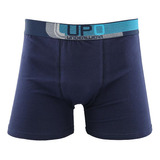 Cueca Lupo Boxer Azul Marinho - Masculino