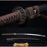 Katana Forjada Tradicional Original Aço Dobrado Espada Corte