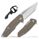 Cuchillo De Bolsillo Plegable Táctico Pesado Para Hombres, H