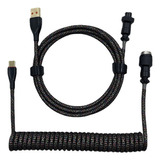 Cable De Teclado Mecánico, Cable Enchufable Para Aviación, C