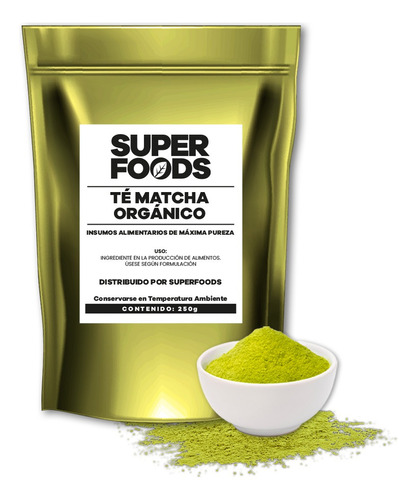 Té Matcha Organico Extra Puro - Unidad a $78900
