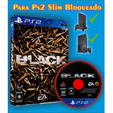 Black Midia Fisica Para Playstation 2 Slim Bloqueado
