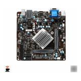 Placa Mãe Msi J1800i Oem Com Processador E Memoria Ddr3 4gb.