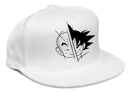 Gorra Plana Snapback Estampados Personalizados Goku - 005