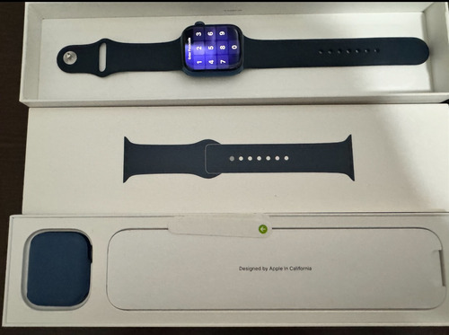Smartwatch Apple Watch Series 7 45mm Gps + Celular Azul
