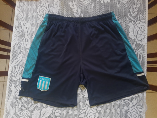 Short De Racing Club Talle L Kappa Azul De Entrenamiento 