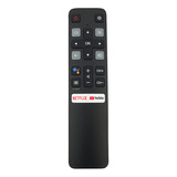 Rc802v Replaced Voice Remote Compatible With Tcl Android Tv