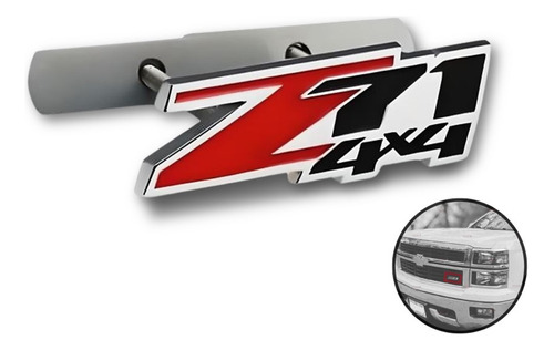 Emblema De Parrilla  Z71 4x4 Chevrolet Cheyenne Silverado