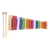 Presente Educacional Glockenspiel Mallets Instrument Colorid