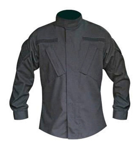 Chaquetilla Tactica Policial Corte Americano Negra