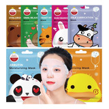 6 Mascarillas Faciales Hidratantes Exfoliante Antiages Masks