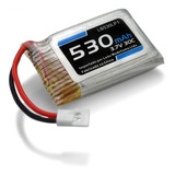 Bateria Lipo 3.7v 1s 530mah 30c Mini Drone 