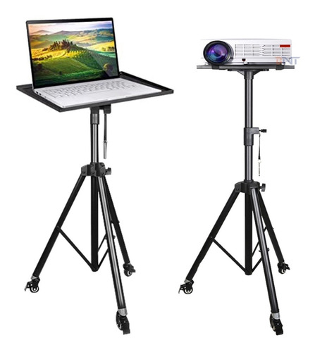 Soporte Tripie Proyector Profesional Laptop Ruedas Ajustable