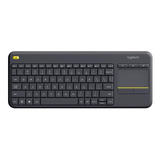 Teclado Inalámbrico Logitech K400 Plus Qwerty Español Negro