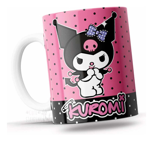 Taza Personalizada Kuromi Dibujos Para Niños