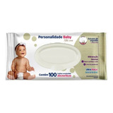 Toalhas Umedecidas Personalidade Baby Totalcare C/100 Un