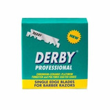 Navajas Barbero Derby Profesional Para Portanavajas 100pz