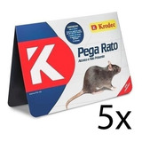 Ratoeira Adesiva Cola Pega Rato  Krodec - 5 Unidades