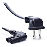 Cable De Alimentación De Tv, Ancable 6 Pies 18awg 90 Grados