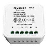 Smart Dimmer Wifi 220v 100w Conector Tecla Externa App Tuya