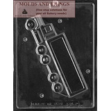 Molde - 3d Tractor Trailer Chocolate Candy Mold With Co