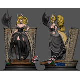 Archivo Digital Stl Battleaxe Bowsette