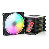 Asiahorse Ventiladores Rgb De 4.724in Con Concentrador De Ve