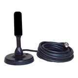 Antena Hd De Tv Digital Base Imã Sg-3003