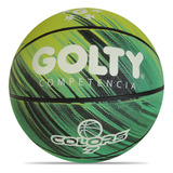 Balón Balóncesto Golty Competencia Colors No.7 -verde