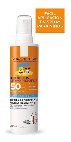 La Roche Posay Solar Anthelios Spray Dermopediátrico Fps50 