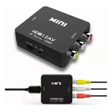 Adaptador De Convertidor De Audio Y Video Tv Hdmi A Rca 1080