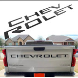 Letras Emblema Cajuela Chevrolet Cheyenne Silverado 2019 