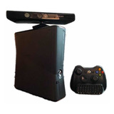 Xbox 360 Slim Con Kinect Y Control Con Teclado