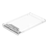 Enclosure Disco Duro Getttech 2.5  Transparente 