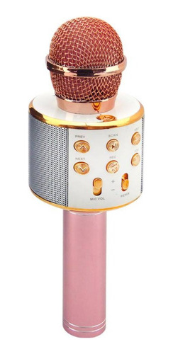 Microfono Parlante Karaoke Con Modificador De Voz.
