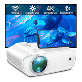 Proyector Wifi Portátil Doméstico Led Completo 1080p Bt5.1