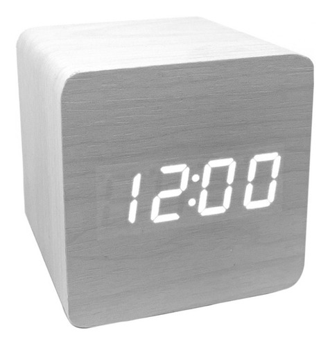 Reloj Despertador Led Digital Cubo