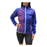 Campera De Ciclismo Rompe Viento Frizada Coach Mujer Salas 