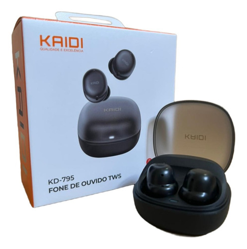 Fone De Ouvido Bluetooth P/ Celular Sem Fio Kaidi Tws Kd-795