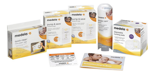 Set Básico De Accesorios Para Lactancia De Medela, Extractor