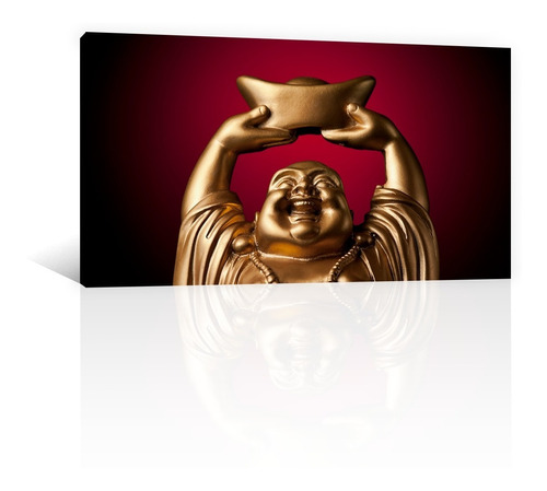 Cuadro Decorativo Canvas Espiritualidad Buda De Prosperidad